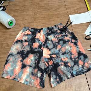Vans Mixed Volley 16 Short Black Tie Dye